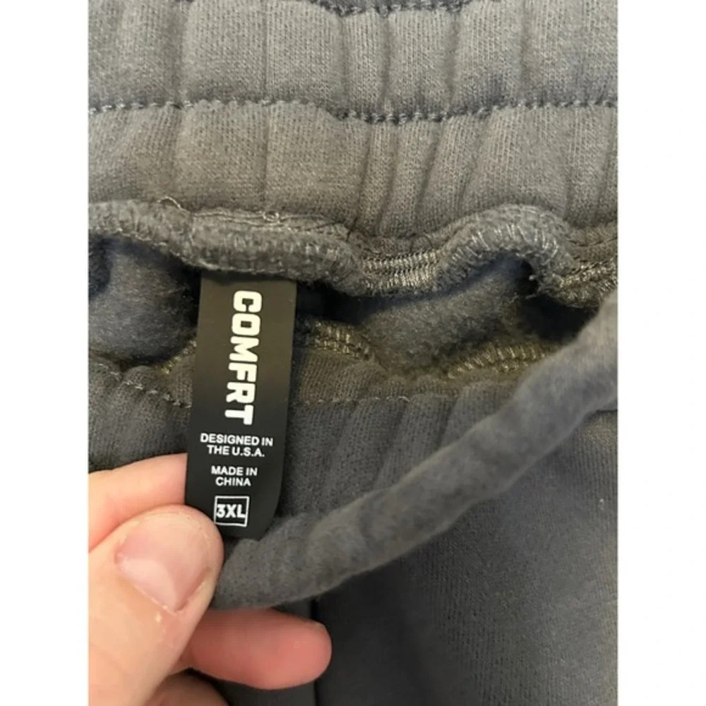 Comfrt signature sweatpant joggers steel grey unisex 3XL‎ lounge cozy comfort
